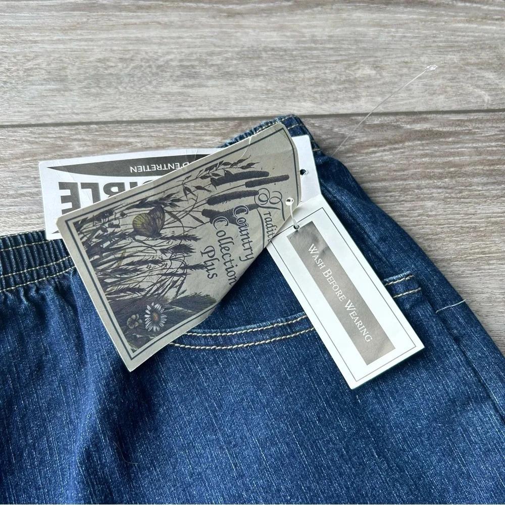 NWT Vintage Tradition Country Collection High Waist Stretch Jeans - Picture 4 of 10